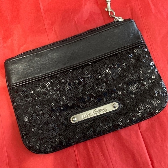Express black and sequins wristlet. Super cute! - Picture 2 of 11